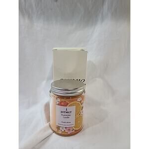 JOTMGT Flashing Candle Freah Citrus Jar Candle Orange